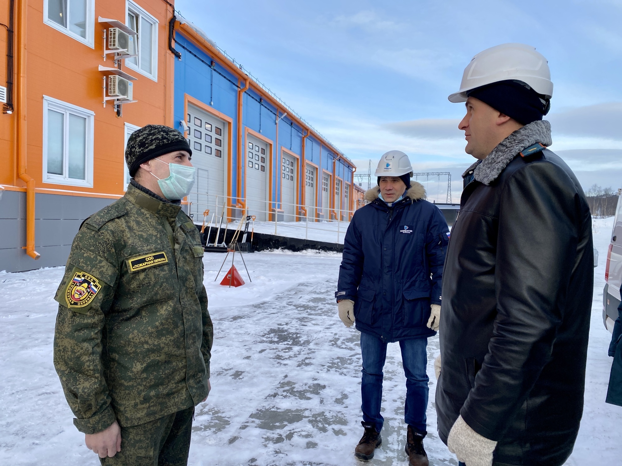 Уникальная пожарная часть в Мурманской области - Новости - Главное  управление МЧС России по Мурманской области