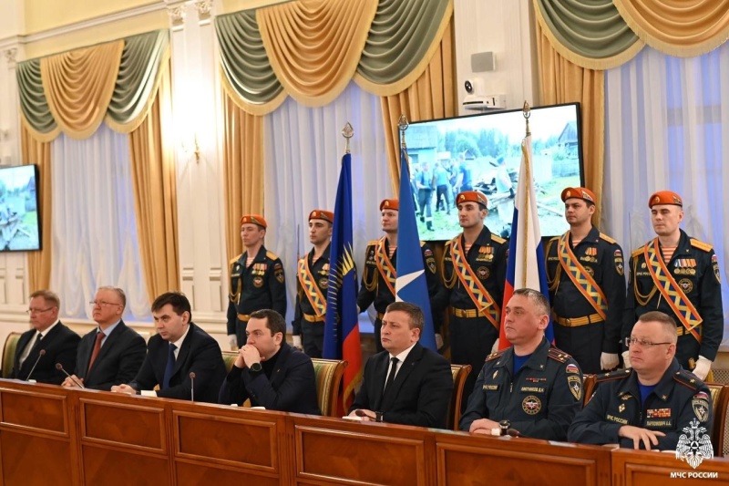 В Северо-Западном федеральном округе подвели итоги деятельности подсистемы РСЧС уходящего года